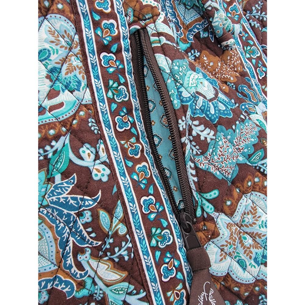 Java Blue Backpack Vera Bradley Drawstring Backpa… - image 7